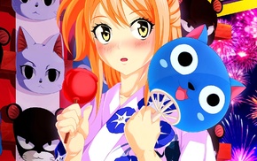 anime, mask, Fairy Tail, Heartfilia Lucy