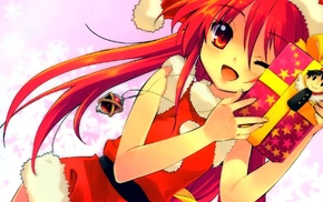 Shana, Christmas, anime girls, anime, presents, Shakugan no Shana