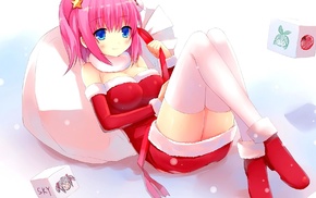 anime girls, anime, Kyuubey, Christmas