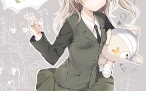 Sshimada Arisu, long hair, Girls und Panzer, anime girls, anime, uniform