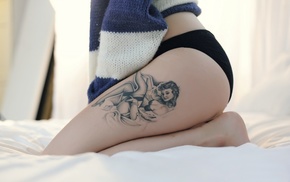 tattoo, model, Melissa Clarke, girl