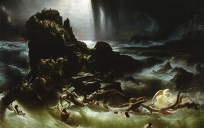 Danby, Noahs Ark, painting, Holy Bible
