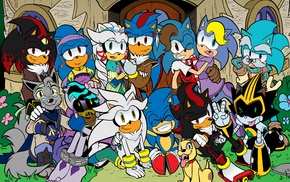 original characters, Anthro, Sonic, Shadow the Hedgehog, Sonic the Hedgehog, dog