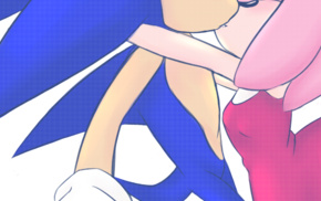 hugging, kissing, Sonic, Sonic the Hedgehog
