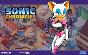 Sonic the Hedgehog, Sonic Chronicles The Dark Brotherhood, Rouge the Bat