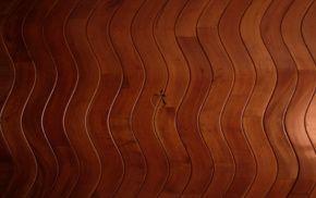 lines, wooden surface, Apple Inc., texture, digital art, shapes