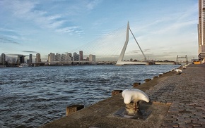 bridge, Rotterdam