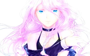 long hair, eyes, pink hair, anime, anime girls, IA Vocaloid