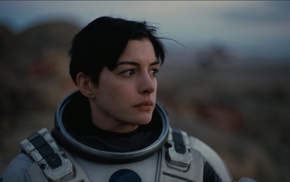 Anne Hathaway, girl, actress, spacesuit, Interstellar movie