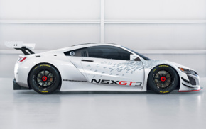 race cars, Acura NSX GT3, Acura NSX, car, vehicle