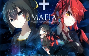 Mafia, anime girls, anime
