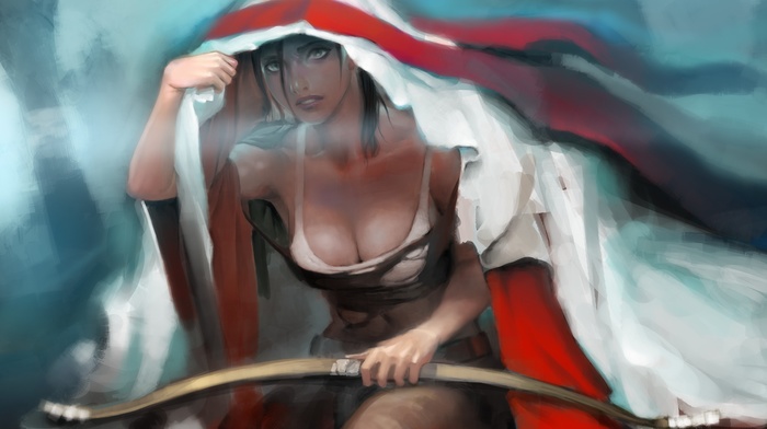 girl, fantasy art