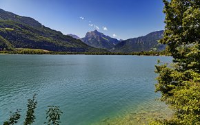 Lake Mountains Forest Summer Landscape Preview